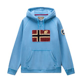Felpa Uomo Napapijri Archive Azzurro | NonSoloSport