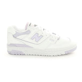 Sneakers Donna New Balance Bb 550 Bianco Lilla | NonSoloSport