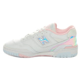 Sneakers Bambino New Balance 550 GS Bianco Rosa | NonSoloSport