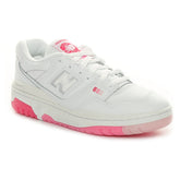 Sneakers Bambino New Balance 550 Bianco Rosa | NonSoloSport