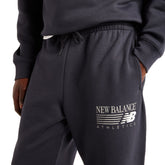 Pantalone Jogger Uomo New Balance Reimagined Grigio | NonSoloSport