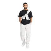 Pantalone Jogger Uomo New Balance Athletics French Terry Grigio | NonSoloSport