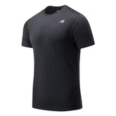 New Balance T-Shirt Accelerate Short Sleeve Uomo Nero | NonSoloSport