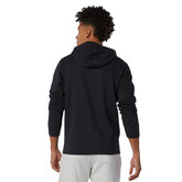 New Balance Felpa Essentials Stacked Logo Uomo Nero | NonSoloSport