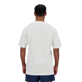 T-Shirt Uomo New Balance Athletics Basketball Bianco | NonSoloSport