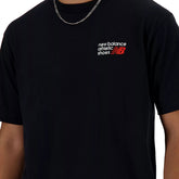 T-Shirt Uomo New Balance Athletics Premium Black | NonSoloSport