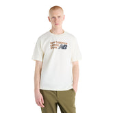 T-Shirt Uomo New Balance Athletics Premium Bianco | NonSoloSport