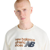 T-Shirt Uomo New Balance Athletics Premium Bianco | NonSoloSport