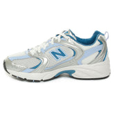 Sneakers Donna New Balance 530 Metallics Argento Blu | NonSoloSport