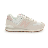 New Balance 574 Donna Bianco Rosa | NonSoloSport
