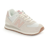 New Balance 574 Donna Bianco Rosa | NonSoloSport