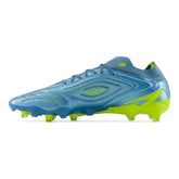 Scarpa da Calcio Uomo New Balance Tekela Pro Low Laced FG V5 Terreni Compatti Azzurro Verde | NonSoloSport