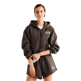 Felpa Donna New Balance Trackside Nero | NonSoloSport