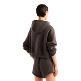 Felpa Donna New Balance Trackside Nero | NonSoloSport