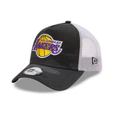 New Era Cappello A-Frame Trucker LA Lakers Nero Bianco | NonSoloSport