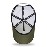 New Era Cappello A-Frame Trucker Chicago Bulls Verde Militare | NonSoloSport