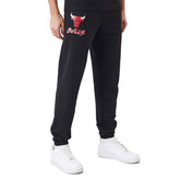 Newera Jogger Nba Script Bulls Uomo Nero | NonSoloSport