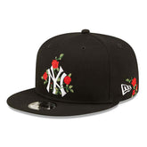 New Era Cappello 9FIFTY Snapback New York Yankees Flower Nero | NonSoloSport
