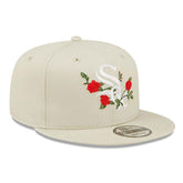 New Era Cappello 9FIFTY Snapback Chicago White Sox Flower Panna | NonSoloSport