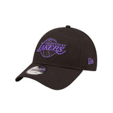 New Era Cappello 940 LA Lakers Neon Outline Nero | NonSoloSport