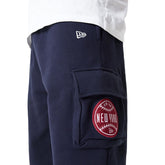 Jogger Uomo Newera Cargo Fleece Lifestyle Os Blu | NonSoloSport