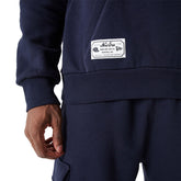Felpa Uomo New Era Lifestyle Os Cappuccio Fleece Blu | NonSoloSport
