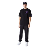 T-Shirt Newera League Essentials Ny Cotone Nero | NonSoloSport
