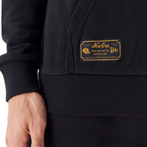 Felpa New Era Script Logo Cappuccio Fleece Nero | NonSoloSport