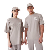T-Shirt New Era League Essentials Ny Grigio | NonSoloSport