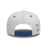 New Era Cappello Golfer Washed Nba Logo Bianco Blu | NonSoloSport