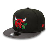 New Era Cappello 950 Chicago Bulls Nero Rosso | NonSoloSport