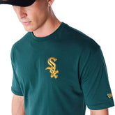 T-Shirt Uomo New Era Chicago White Sox League Essential Verde | NonSoloSport