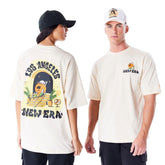 T-Shirt New Era Los Angeles City Graphic Beige | NonSoloSport