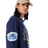 Felpa Uomo New Era LA Dodgers World Series Blu | NonSoloSport