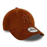 Cappello New Era 940 New York Yankees Cord Marrone | NonSoloSport