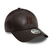 Cappello 940 Donna New Era New York Yankees Midi PU Marrone | NonSoloSport