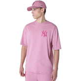 T-Shirt Uomo New Era New York Yankees Rosa | NonSoloSport