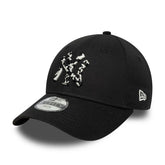 Cappello Bambino New Era 9Forty New York Yankees MLB Animal Infill Nero | NonSoloSport