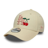Cappello Bambino New Era 9Forty LA Dodgers MLB Fruit Icon Beige | NonSoloSport