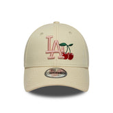 Cappello Bambino New Era 9Forty LA Dodgers MLB Fruit Icon Beige | NonSoloSport