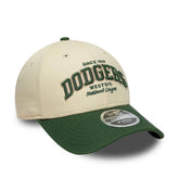 Cappello New Era 9Forty M-Crown LA Dodgers MLB Wordmark Verde Scuro | NonSoloSport