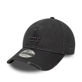 Cappello New Era 9Forty LA Dodgers MLB Washed Distressed Grigio Antracite | NonSoloSport