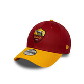 Cappello Bambino New Era 9FORTY AS Roma Team Rosso Scuro | NonSoloSport