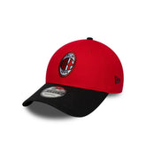 Cappello New Era 9FORTY AC Milan Contrast Rosso Nero | NonSoloSport