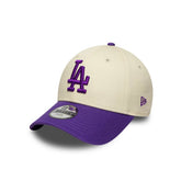 Cappello New Era 9FORTY LA Dodgers MLB League Essential Beige | NonSoloSport