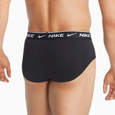 Nike Underwear Everyday Slip Sgambato 3Pack Uomo Nero Bianco | NonSoloSport