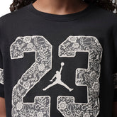 T-Shirt Ragazza Jordan Floral Lace Nero | NonSoloSport