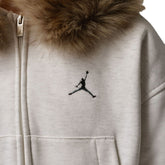Felpa Ragazza Jordan Fireside Cozy Beige | NonSoloSport