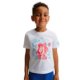 T-Shirt Bambino Nike Boxy Bianco Multicolor | NonSoloSport