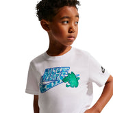 T-Shirt Bambino Nike Graphic Bianco | NonSoloSport